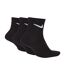 Lot De 3  Socquettes Everyday Adulte Noir Nike-2