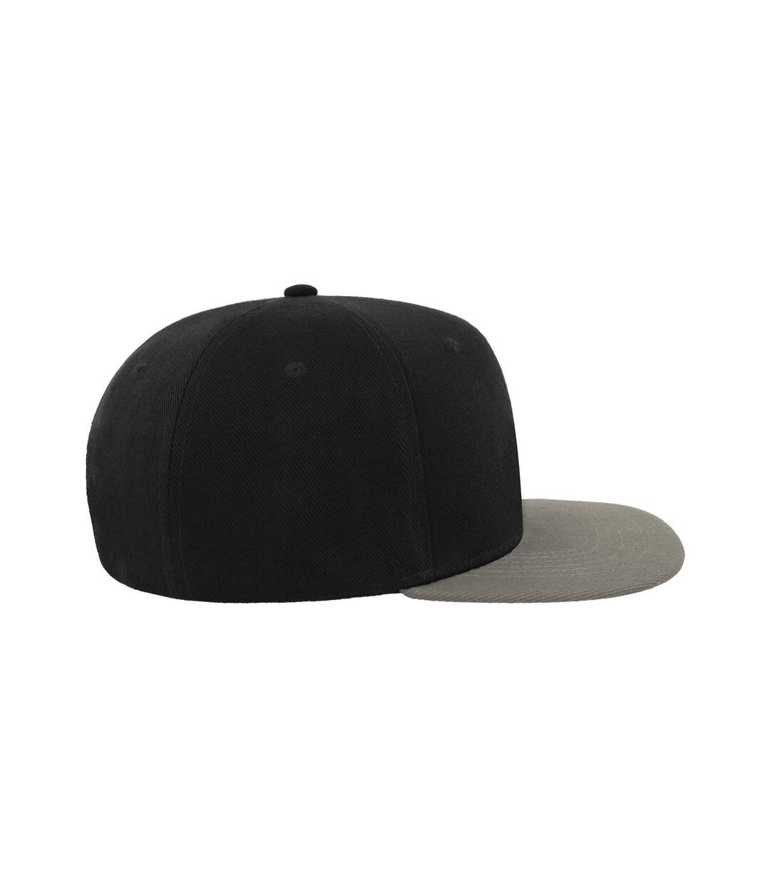 Lot de 2  casquettes avec visière plate adulte noir / gris Atlantis-3