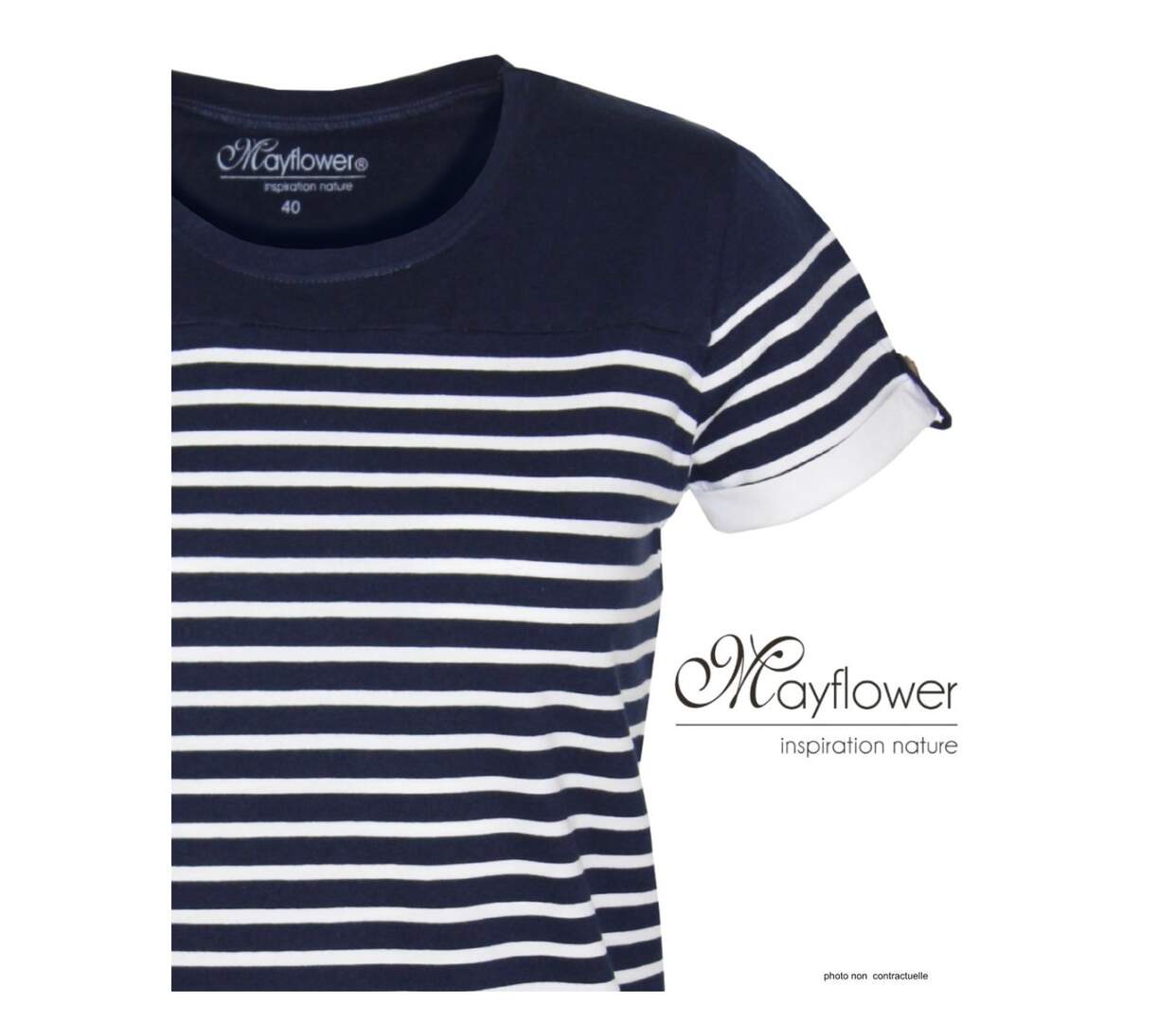 Tee - shirt à rayures DELICAT1-4