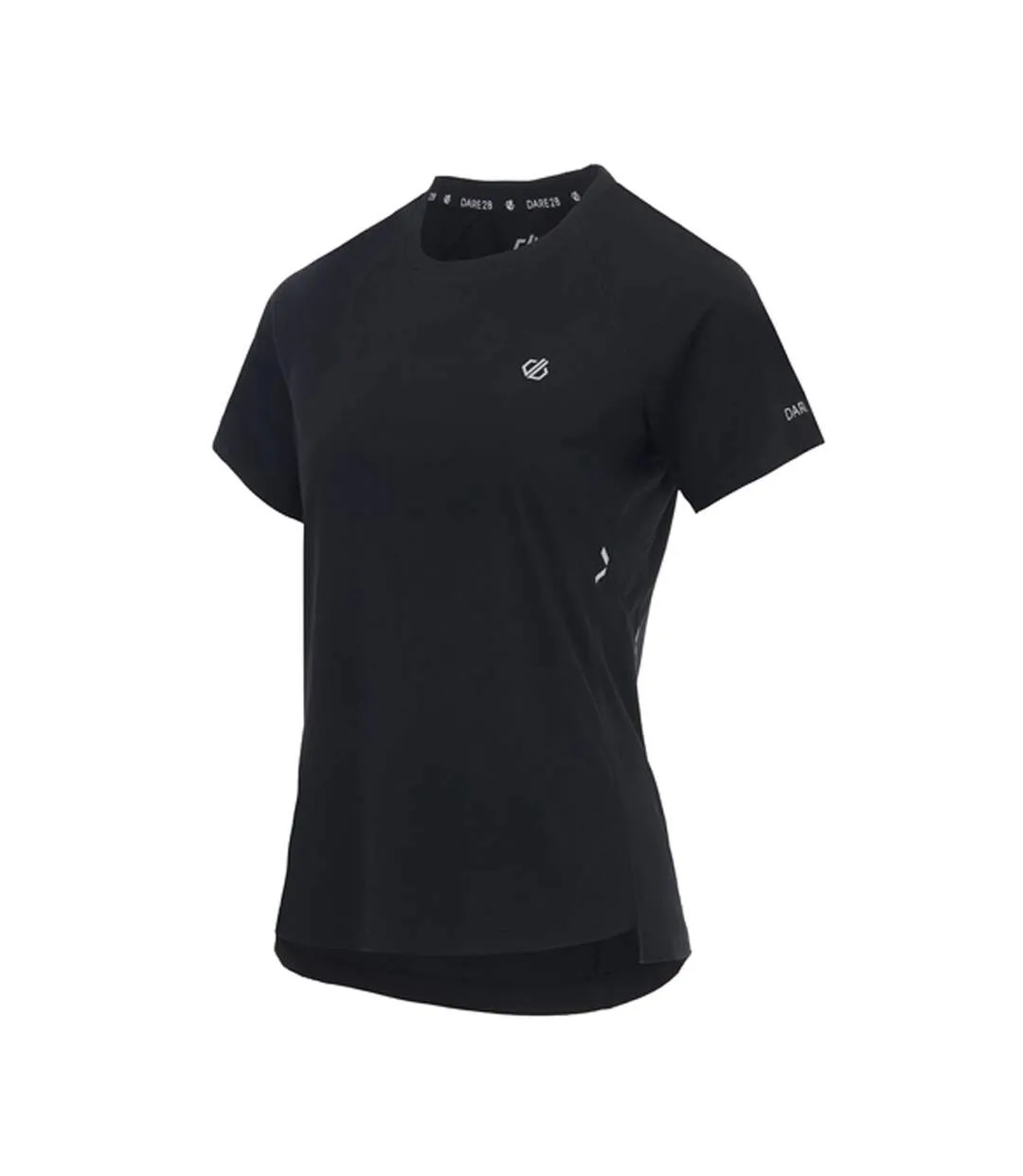 Womens/ladies Nimble T-shirt Black Dare 2B-4