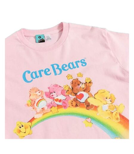 T-shirt Motif/style Arc-en-ciel Adulte Rose Care Bears