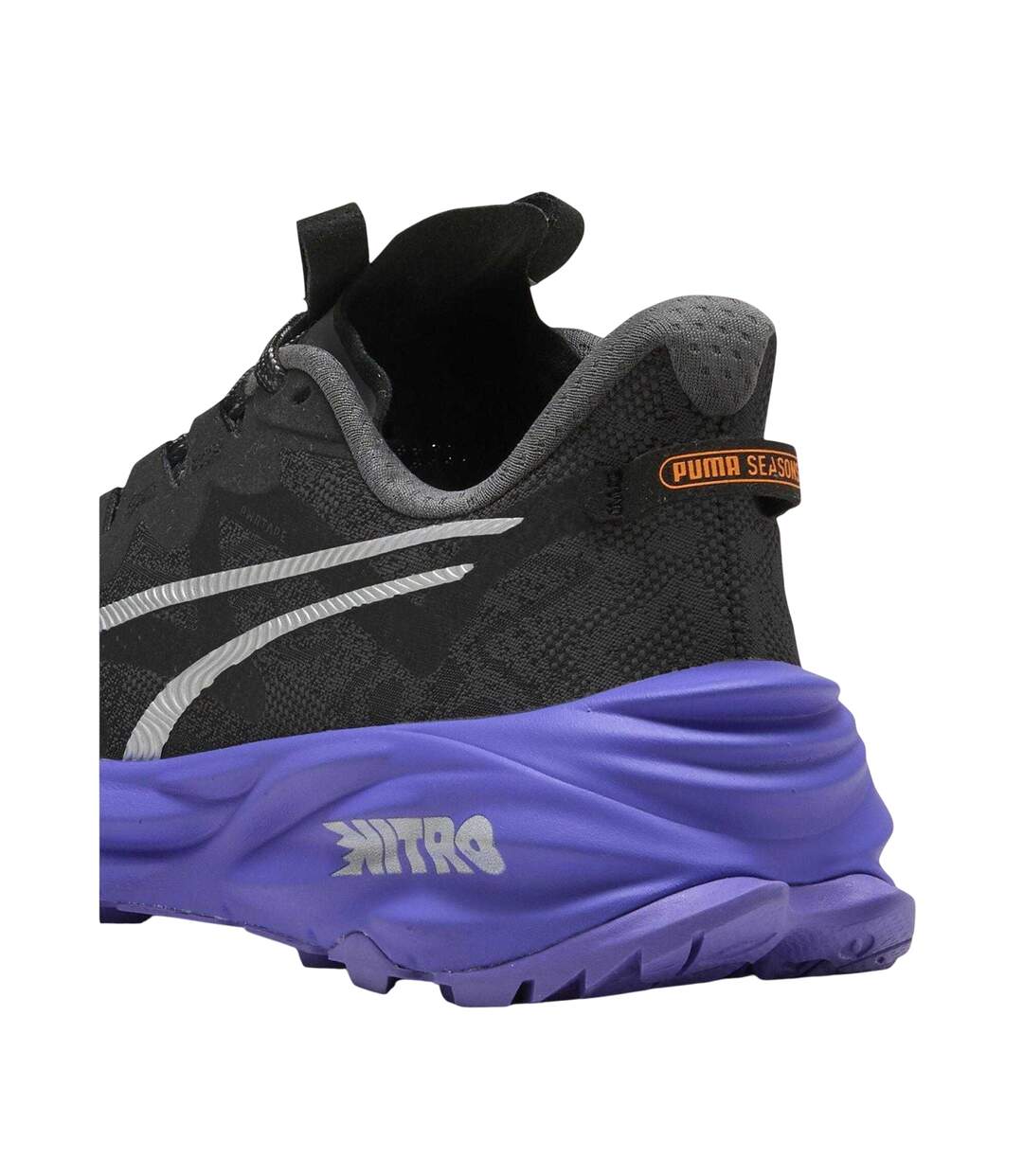 Womens/ladies Fast Trac Nitro 3 Shoes Black Puma-2