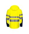 Projob Mens Softshell Hi-Vis Jacket (Yellow/Navy)