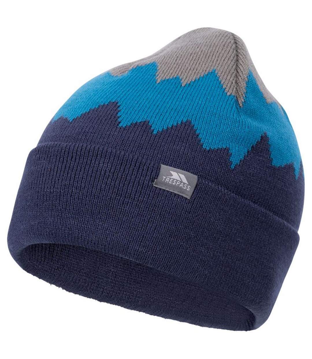 Bonnet cobbler homme gris orage / bleu vif / bleu marine Trespass