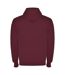 Roly Unisex Adult Montblanc Full Zip Hoodie (Garnet)