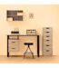 Caisson de bureau 6 tiroirs - Beige-2