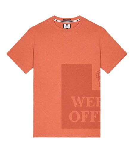 T-shirt Motif/style Prison Tonal Ryan Homme Orange Weekend Offender