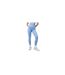 Legging Delfin Femme Bleu Pâle USA Pro-1