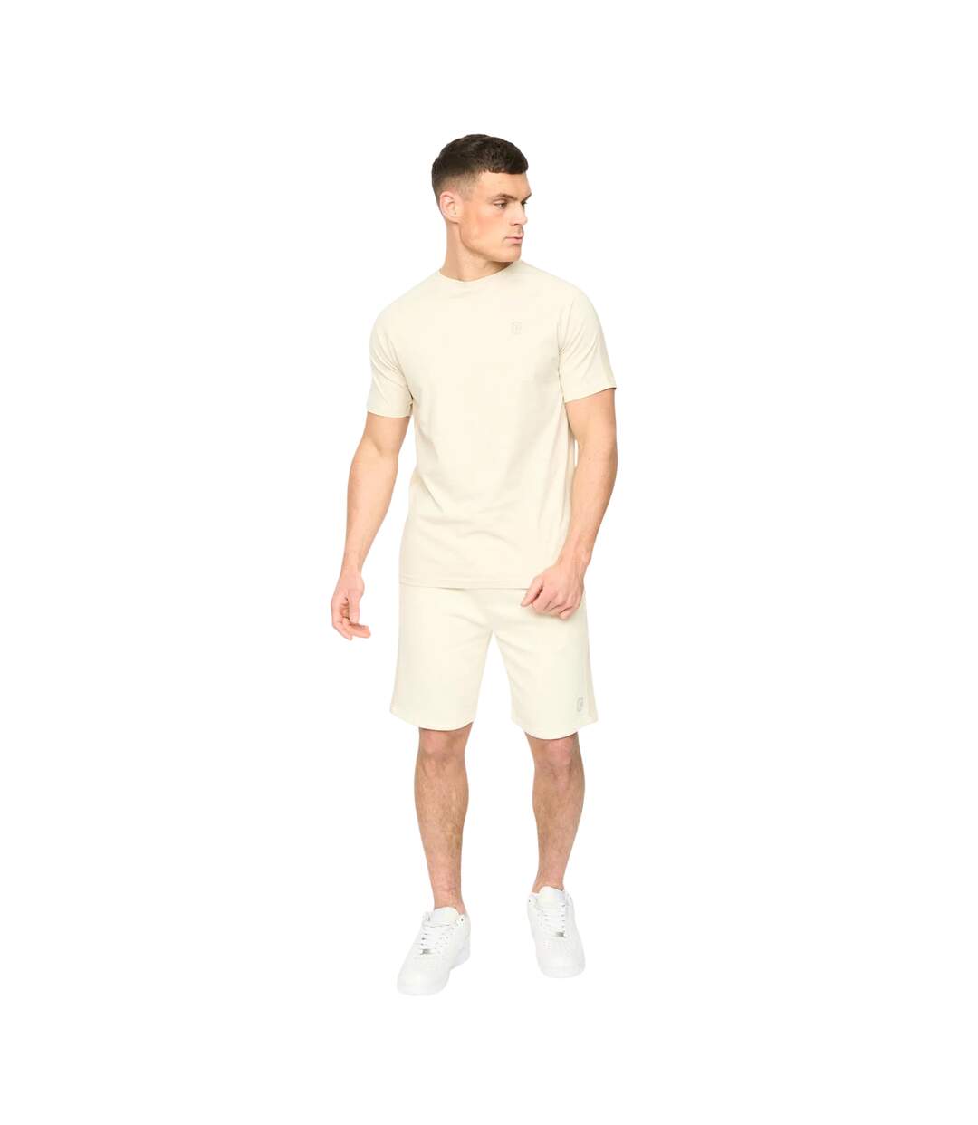Mens Cresswill T-shirt Neutral Crosshatch-4