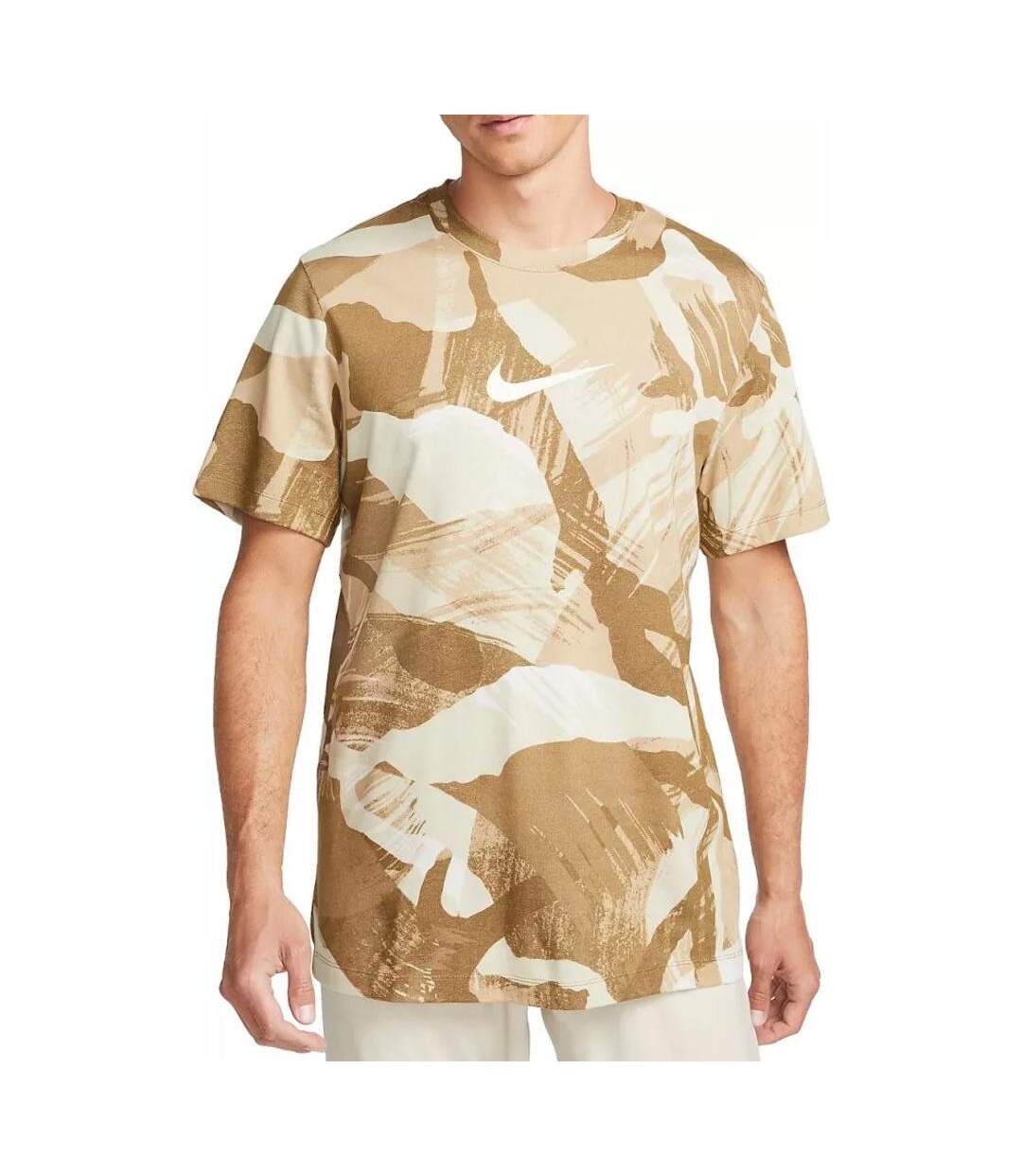 T-shirts Marron Homme Nike Camo - M-1