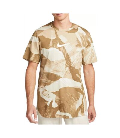 T-shirts Marron Homme Nike Camo - M