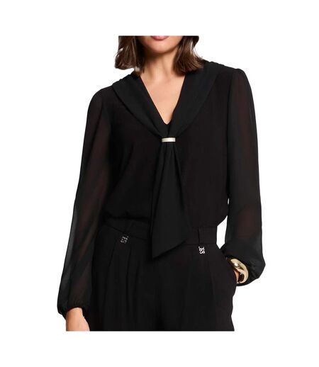 Blouse noir femme morgan thival