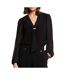 Blouse noir femme morgan thival-1