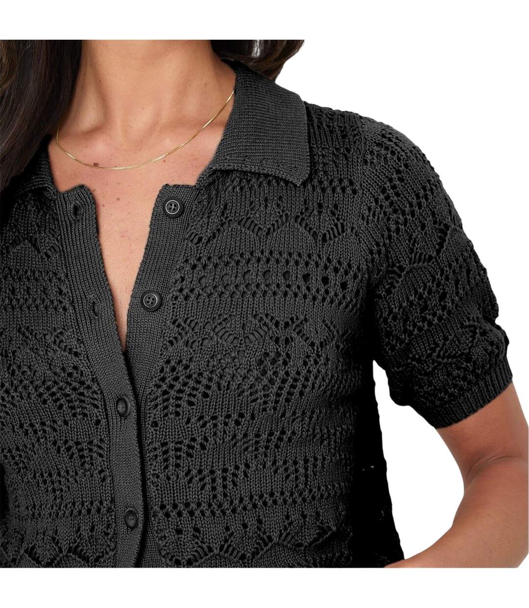 Haut Femme Noir I Saw It First-4