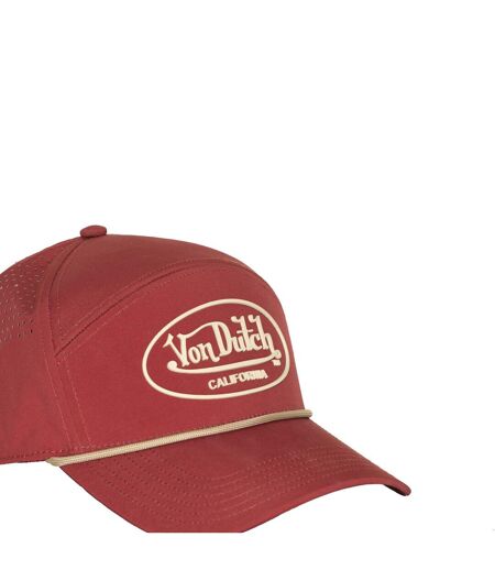 Casquette 6 panneaux adulte logo rubber print Cord Vondutch