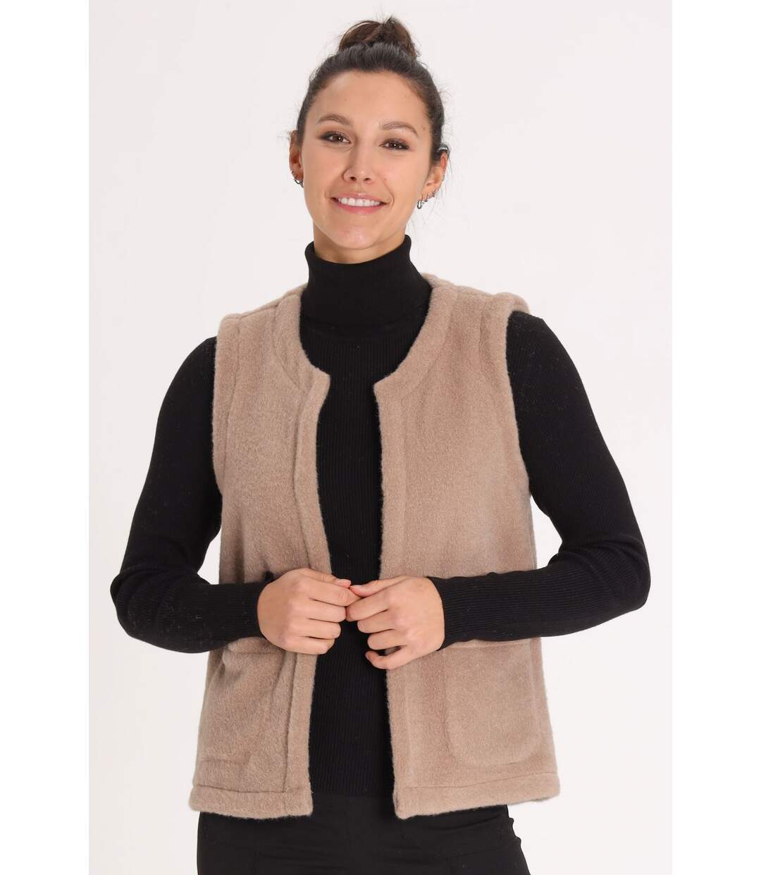 Gilet ILIESS Brown