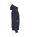 Mens French Terry Full Zip Hoodie Navy Cottover-4