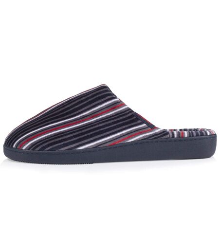 Isotoner Chaussons Mules homme mousse à mémoire de forme