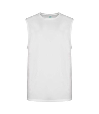 AWDis Just Cool Mens Smooth Sports Vest (Arctic White) - UTPC2962