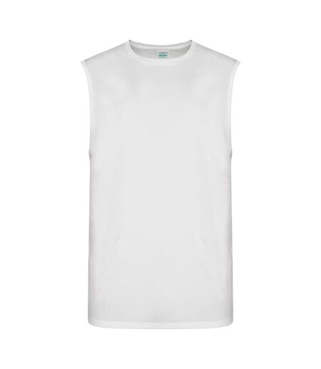 AWDis Just Cool Mens Smooth Sports Vest (Arctic White) - UTPC2962
