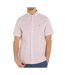 Chemise Manches Courtes Rose/Blanche Homme Tommy Hilfiger MW0MW36139 - L