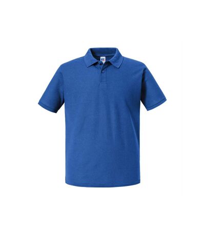 Russell Mens Authentic Pique Polo Shirt (Bright Royal Blue)