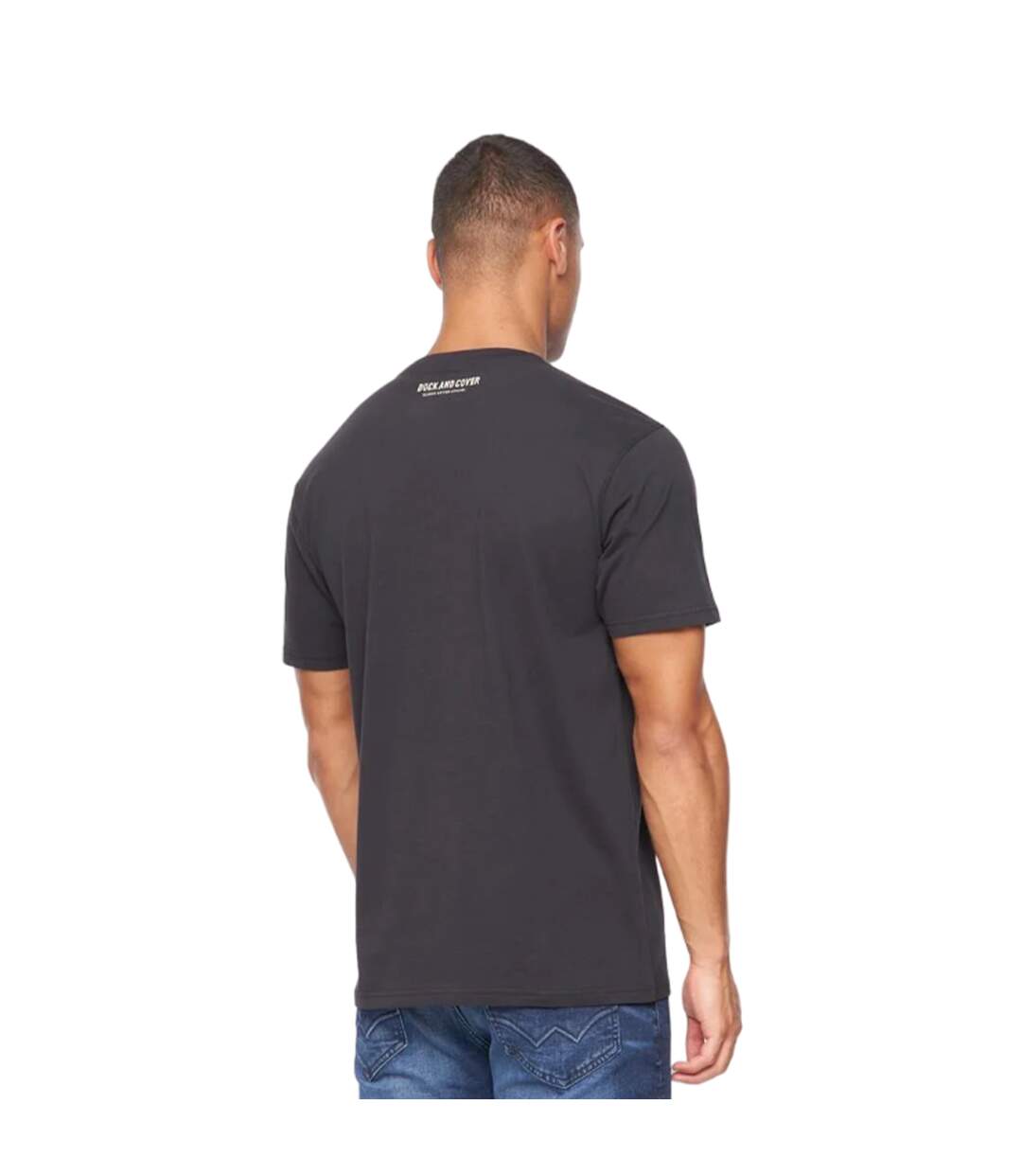 T-shirt gemtas homme noir Duck and Cover-2