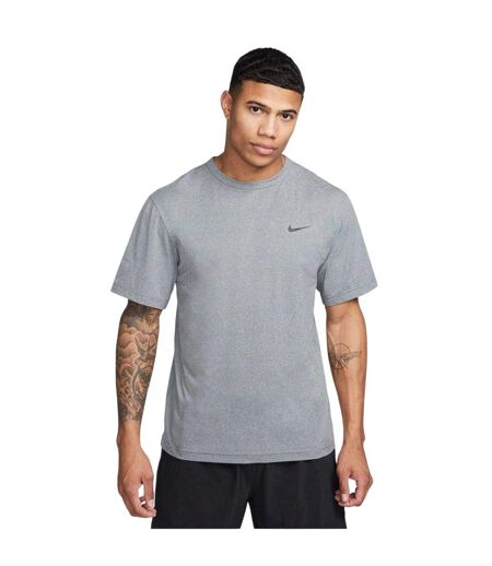 Mens Hyverse Swoosh Short-sleeved T-shirt Smoke Grey Nike