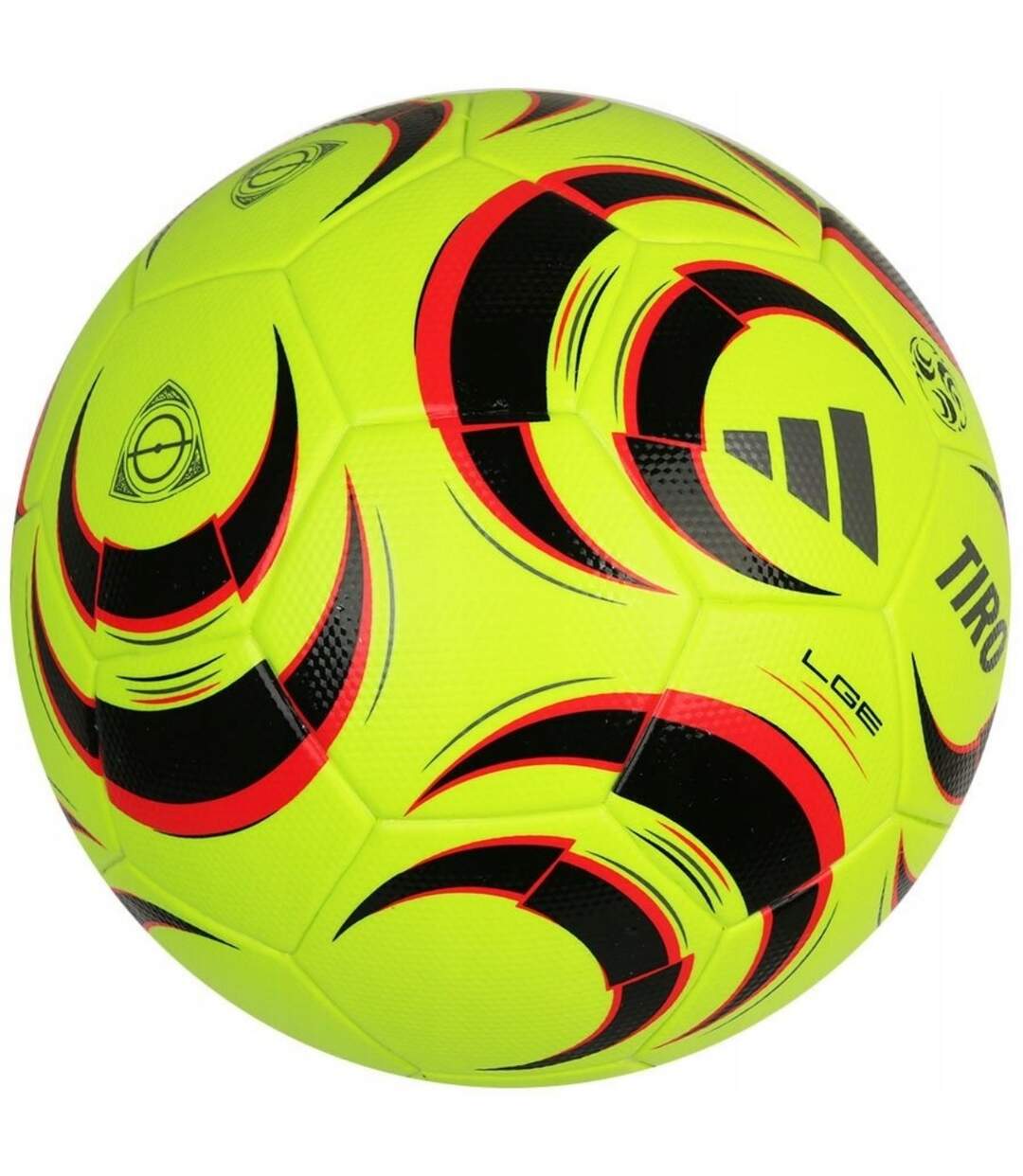 Ballon De Foot Motif/style Imprimé Tiro League Taille 4 Jaune Adidas-3