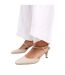 Talons hauts Larges kansas femme blanc cassé Where´s That From