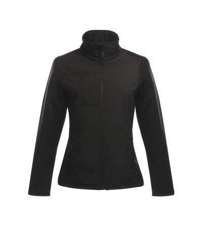 Regatta Professional Womens/Ladies Octagon II Waterproof Softshell Jacket (Black/Black) - UTRG2163