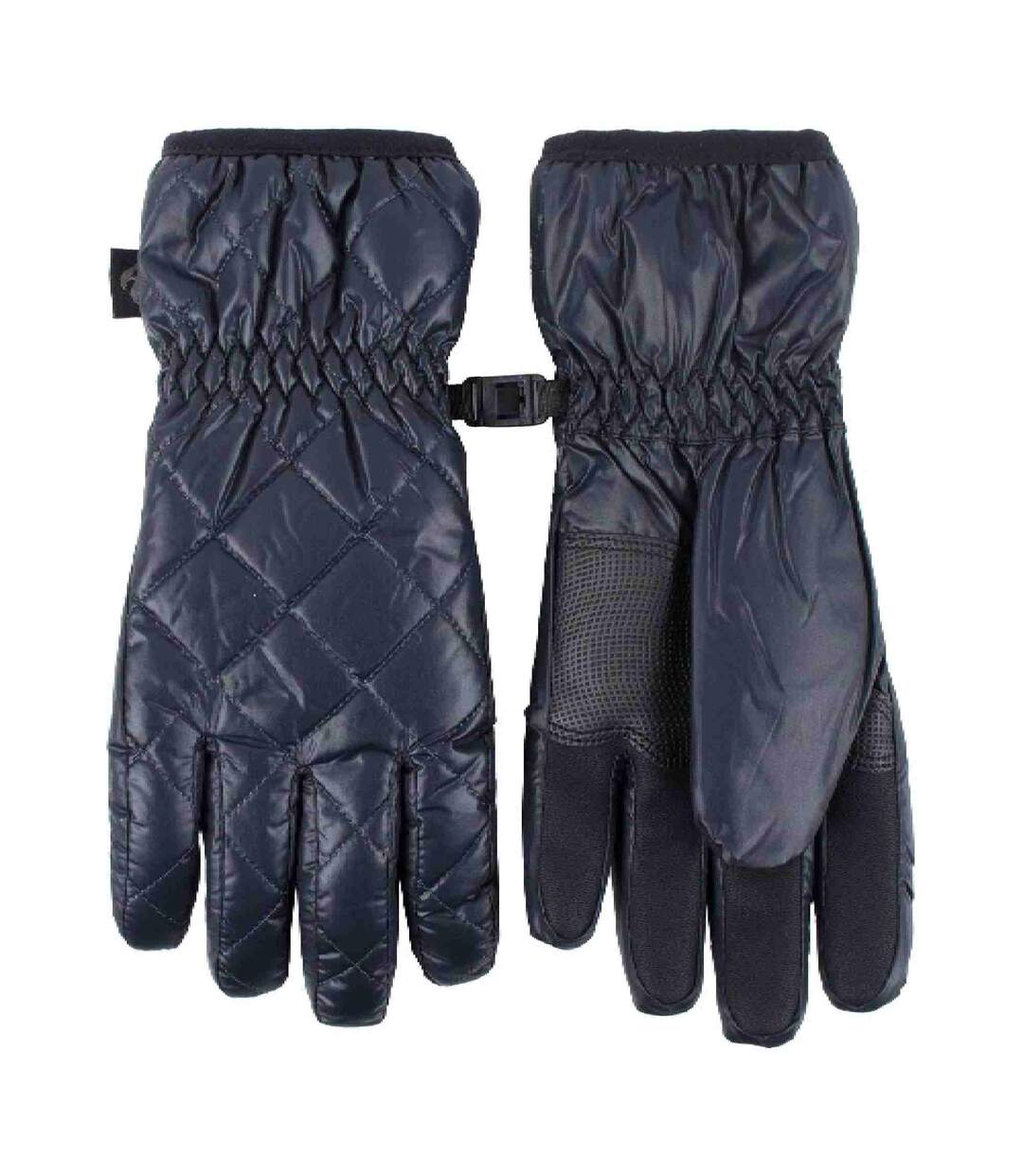 Ladies Quilted Waterproof Wind Resistant Thermal Gloves for Winter-1