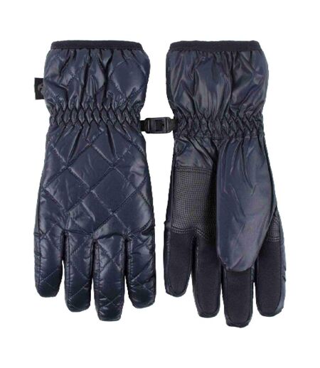 Ladies Quilted Waterproof Wind Resistant Thermal Gloves for Winter