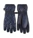Ladies Quilted Waterproof Wind Resistant Thermal Gloves for Winter-1