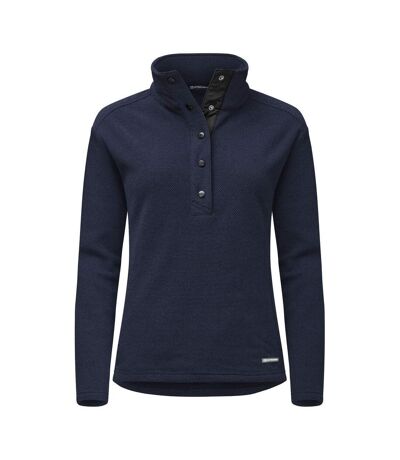 Womens/ladies Hunts Point Fleece Jacket Dark Navy Cutter & Buck