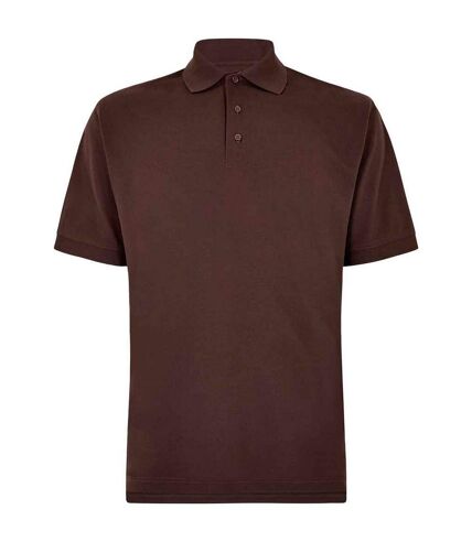 Polo klassic homme bordeaux foncé Kustom Kit