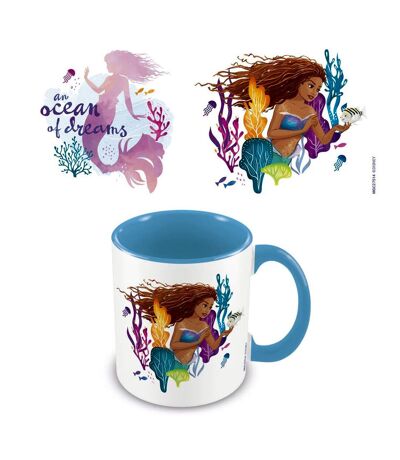 The Little Mermaid An Ocean Of Dreams Mug (White/Blue) (One Size) - UTPM7187