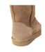 Womens/ladies Jodie Sheepskin Ankle Boots Fawn Eastern Counties Leather-2
