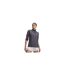 Womens/ladies Tech Textured Half Zip Top Midnight Navy Under Armour-1