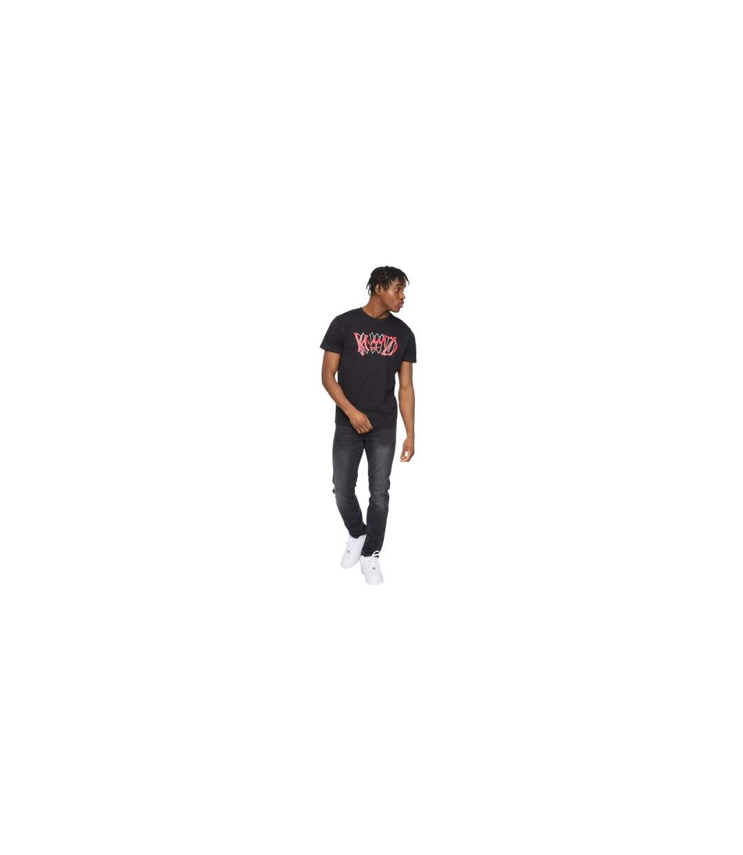 T-shirt Wicked Homme Noir Kings Will Dream-1