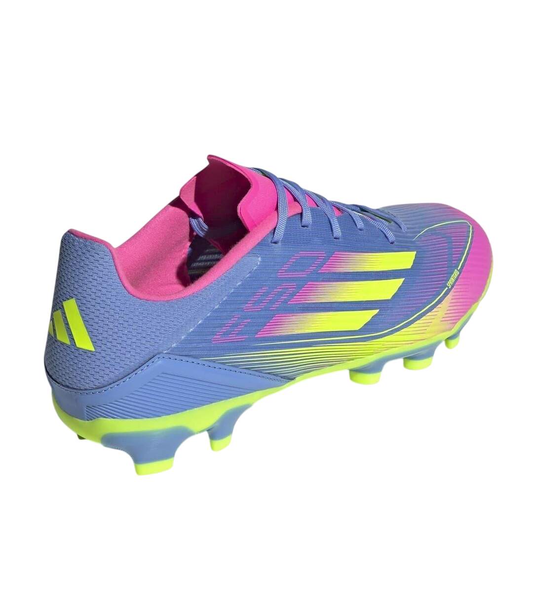 Mens F50 League Striped Football Boots Blue Adidas-2