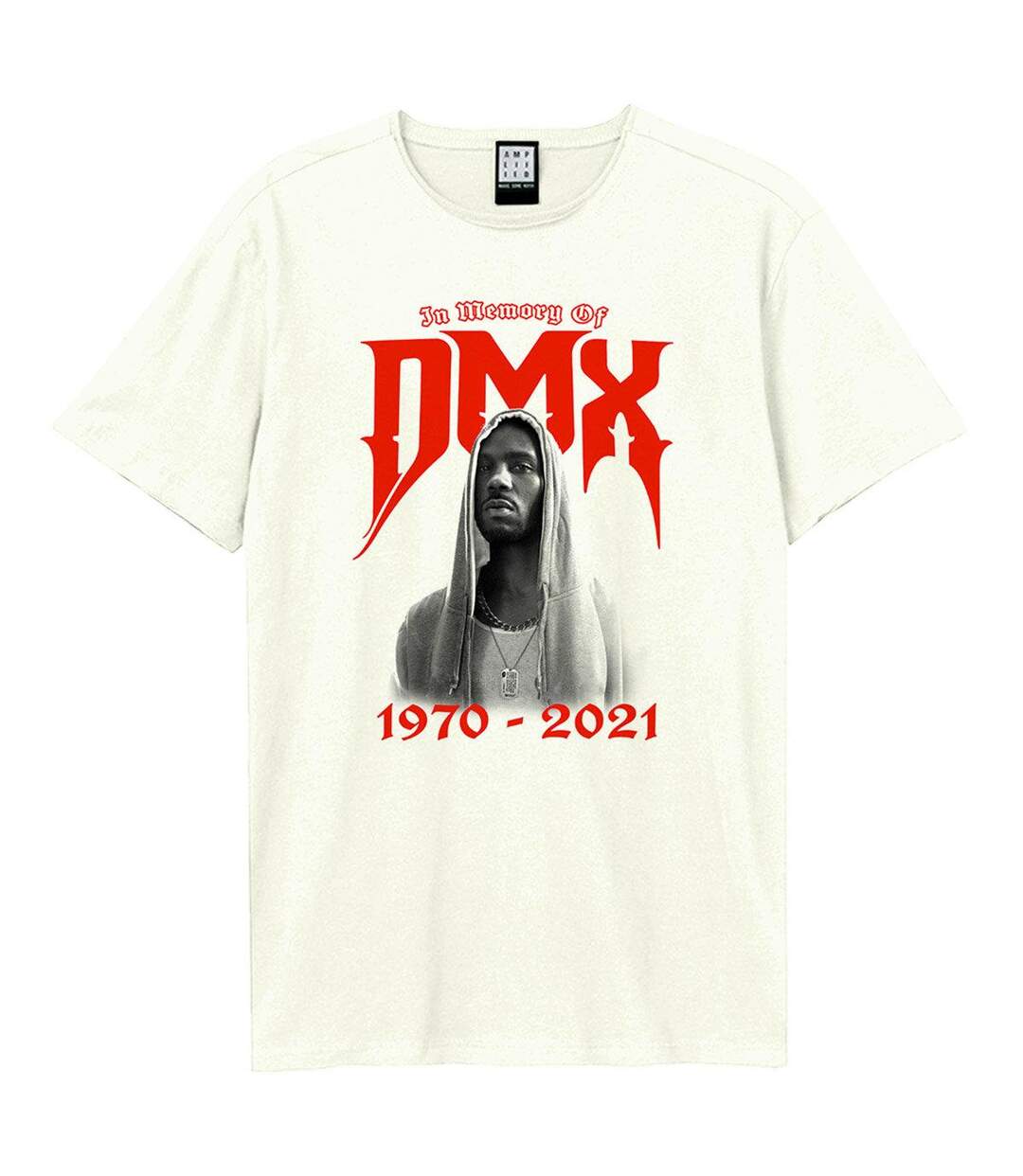 T-shirt 1970-2021 Adulte Blanc Amplified-1