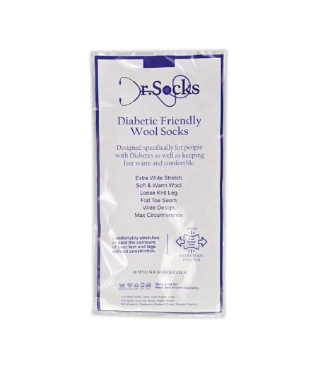 1 Pack Non Elastic Merino Wool Diabetic Socks