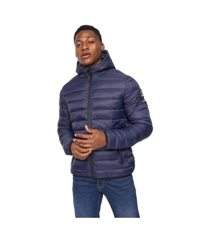 Veste gattering homme bleu marine Crosshatch