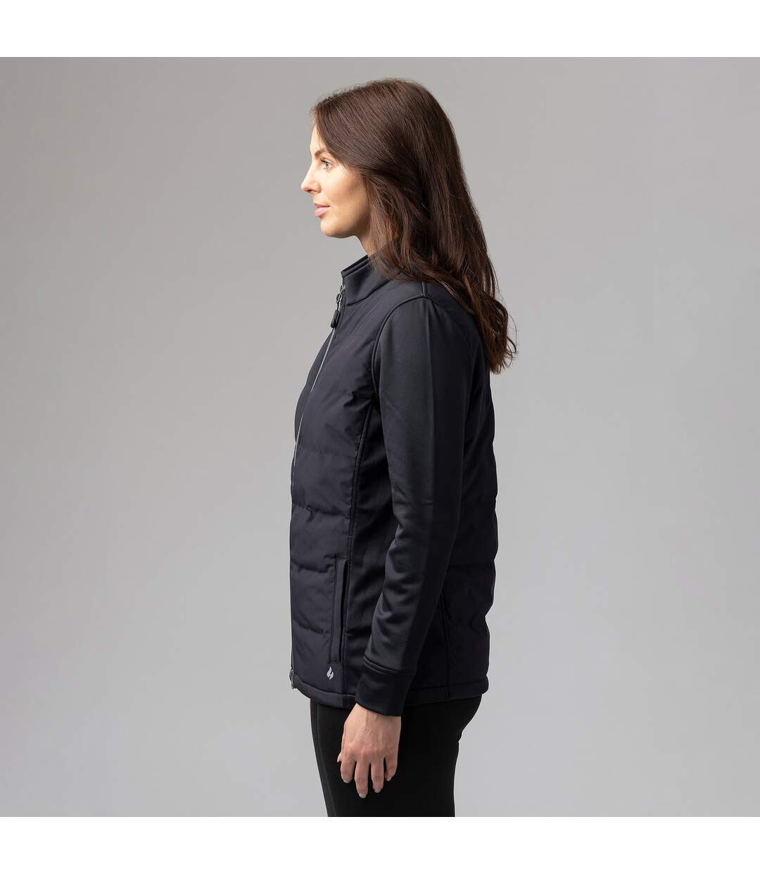 Winter Insulated Women's Hybrid Jacket | Fleece-Lined Waterproof Coat-6