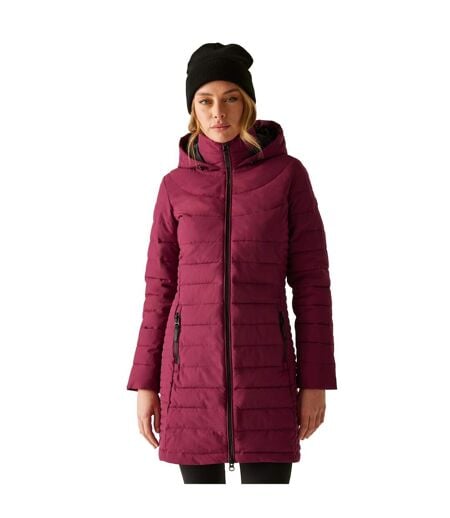 Doudoune Matelassée Andria Femme Rouge Sombre Regatta