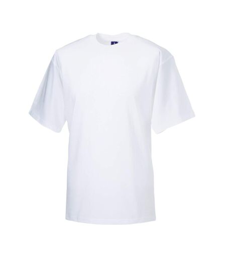 T-shirt à manches courtes homme blanc Russell