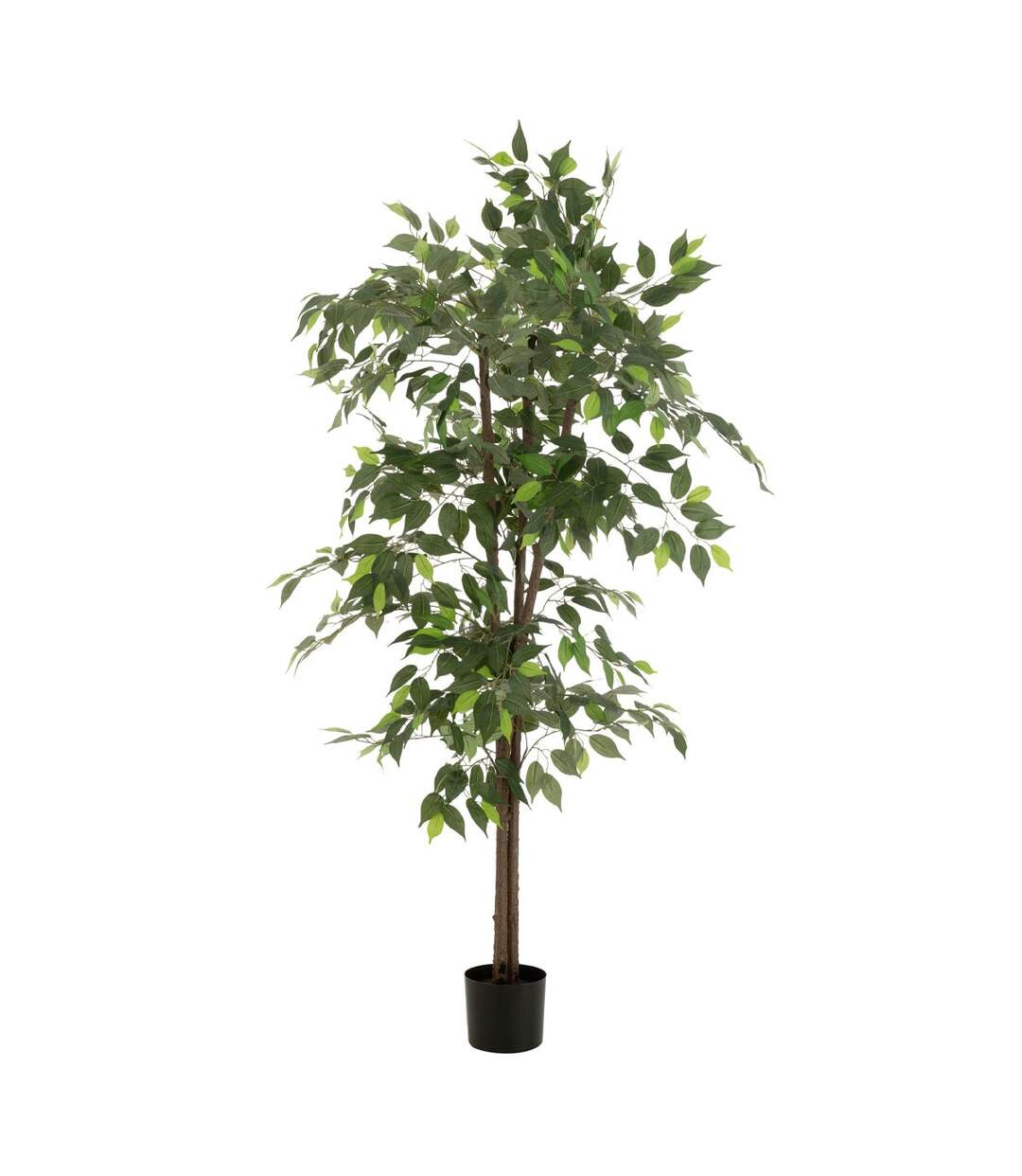 Plante Artificielle en Pot Ficus 180cm Vert-1