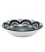 Lot de 6 Assiettes Creuses Mandala 20cm Bleu-2