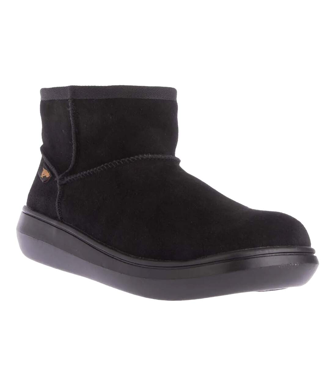 Womens/ladies sugar rush suede ankle boots black Rocket Dog-1